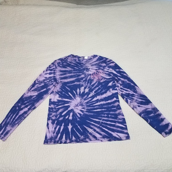 Bleach Dyed Levi's long sleeve T shirt Size S - Picture 5 of 6